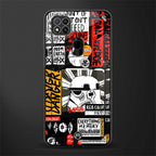 star wars collage glass case for redmi 9c image