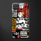 star wars collage glass case for samsung galaxy a12 image