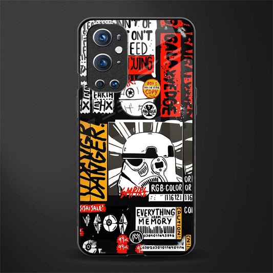 star wars collage glass case for oneplus 9 pro image