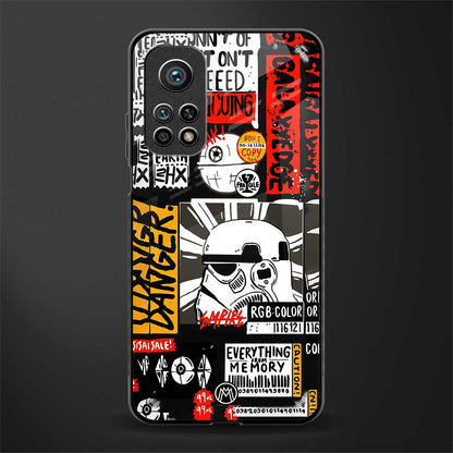 star wars collage glass case for mi 10t 5g image