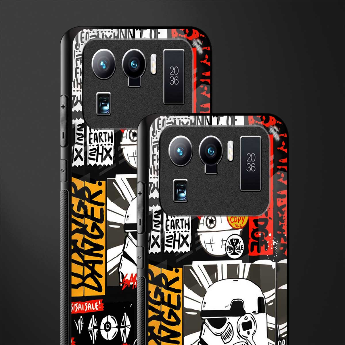 star wars collage glass case for mi 11 ultra 5g image-2