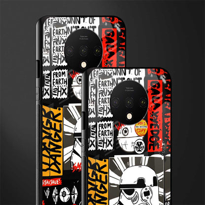 star wars collage glass case for oneplus 7t image-2