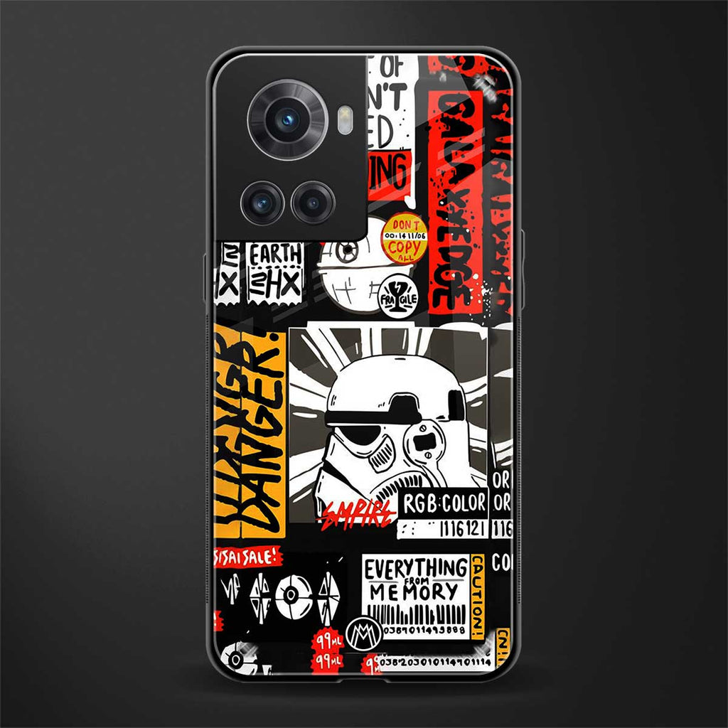 star wars collage back phone cover | glass case for oneplus 10r 5g