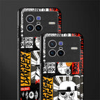 star wars collage glass case for vivo x80 image-2