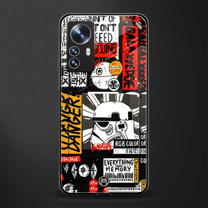 star wars collage back phone cover | glass case for xiaomi 12 pro