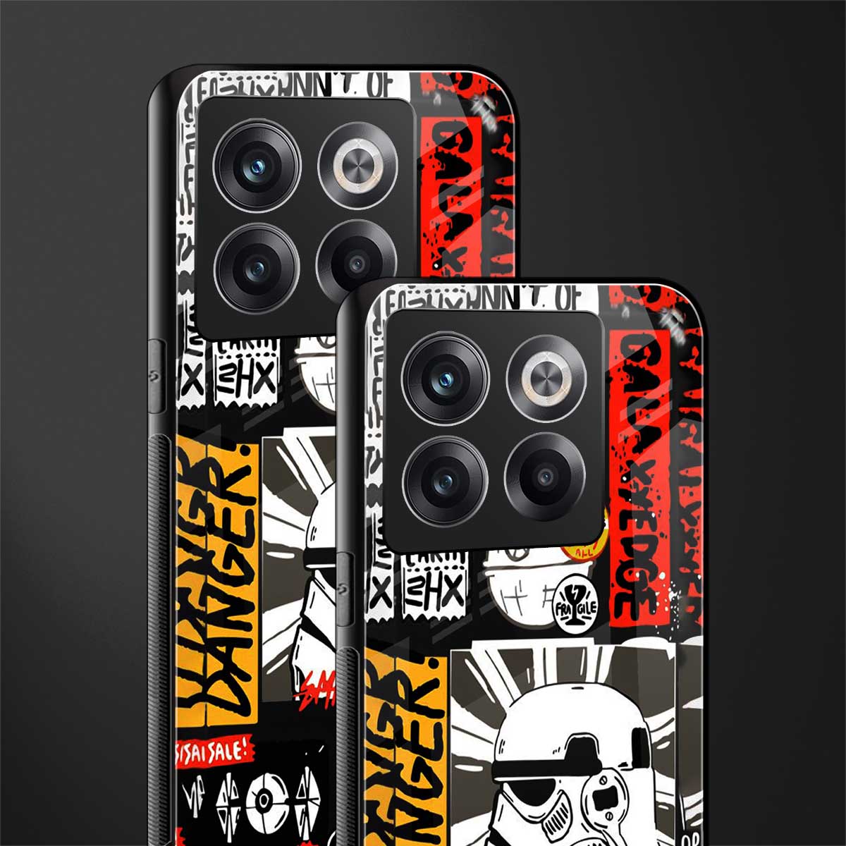 star wars collage back phone cover | glass case for oneplus 10t