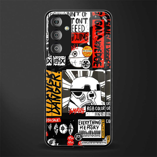 star wars collage back phone cover | glass case for samsung galaxy f23 5g