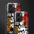 star wars collage back phone cover | glass case for vivo y16