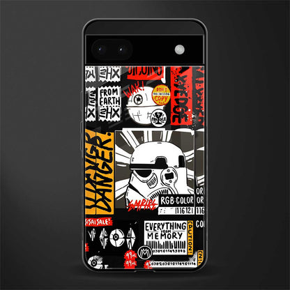 star wars collage back phone cover | glass case for google pixel 6a