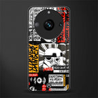 star wars collage back phone cover | glass case for realme 11 pro 5g