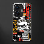 star wars collage back phone cover | glass case for vivo t1 44w 4g