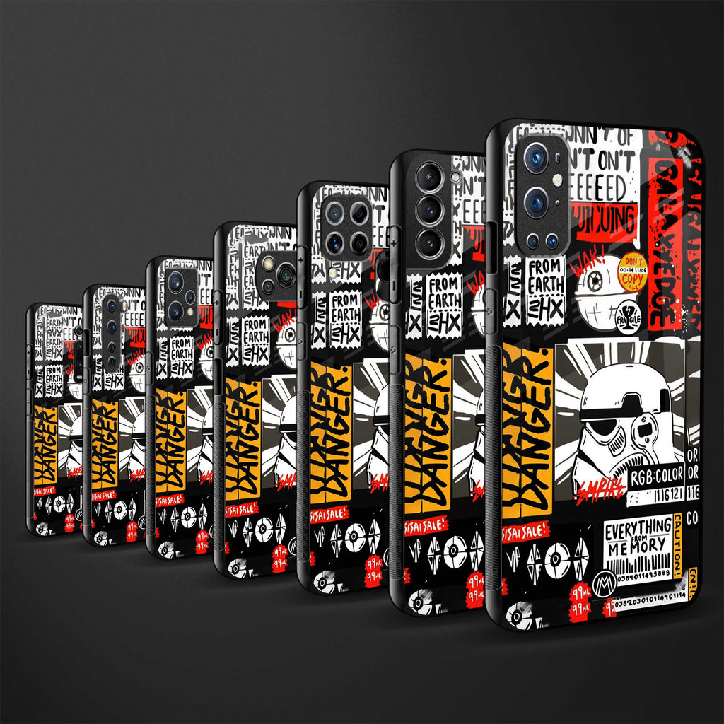 star wars collage glass case for samsung galaxy s22 plus 5g image-3