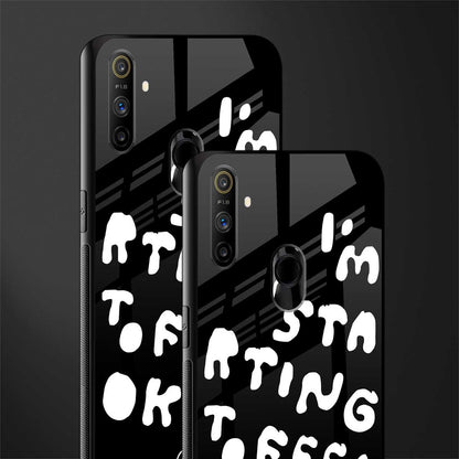 starting to feel okay glass case for realme narzo 20a image-2