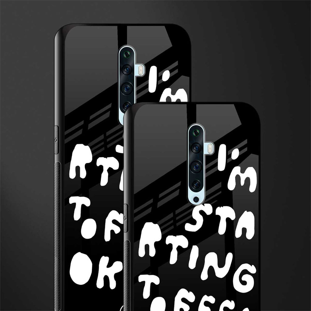 starting to feel okay glass case for oppo reno 2z image-2