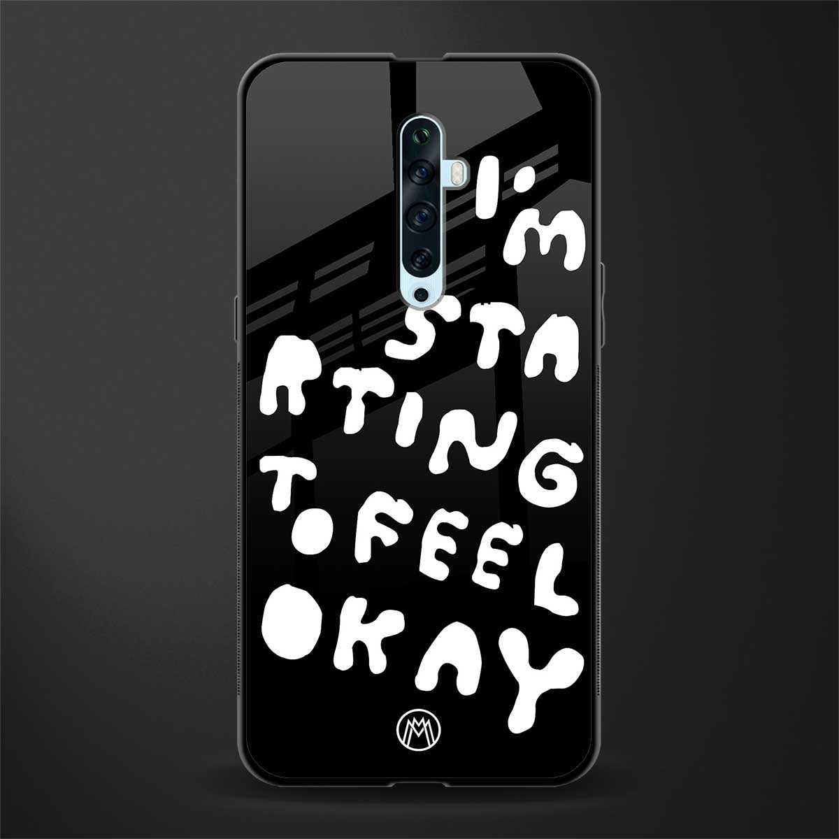 starting to feel okay glass case for oppo reno 2z image