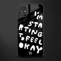 starting to feel okay glass case for samsung galaxy m31s image