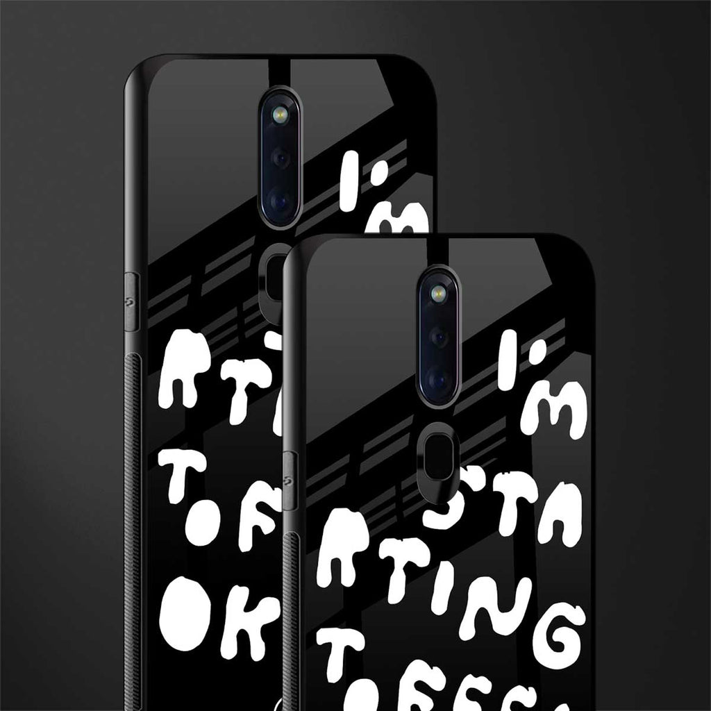 starting to feel okay glass case for oppo f11 pro image-2