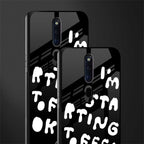 starting to feel okay glass case for oppo f11 pro image-2
