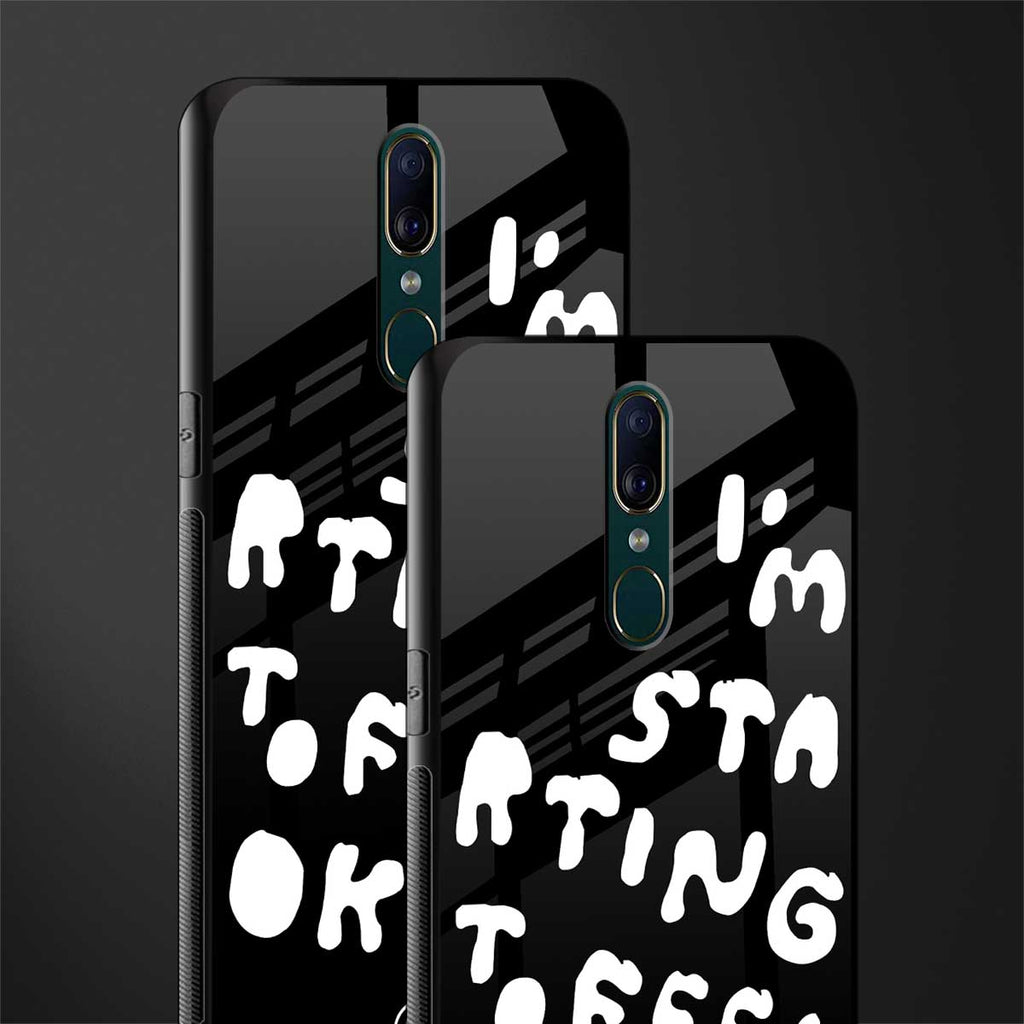 starting to feel okay glass case for oppo a9 image-2