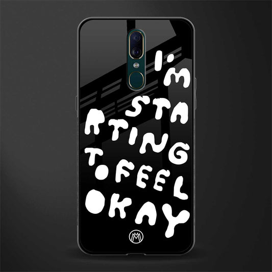 starting to feel okay glass case for oppo f11 image