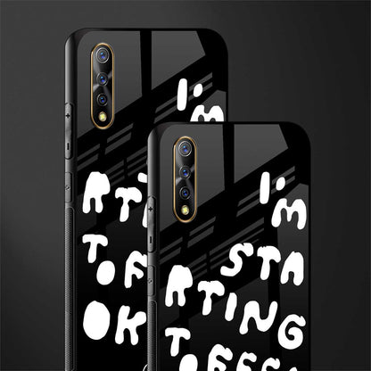 starting to feel okay glass case for vivo z1x image-2