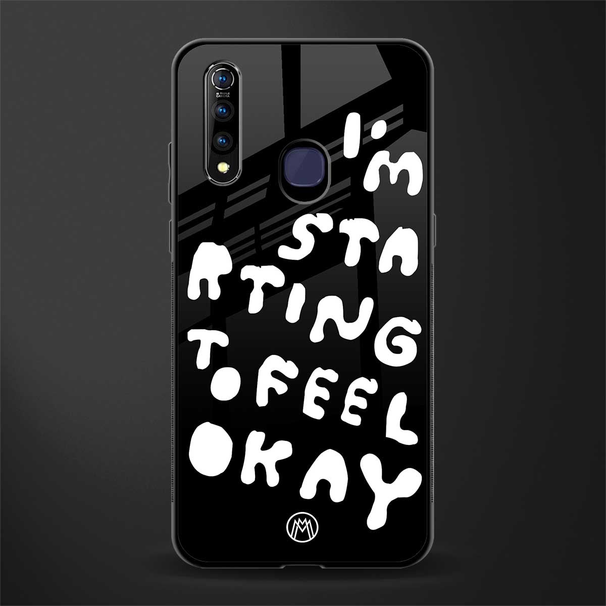 starting to feel okay glass case for vivo z1 pro image