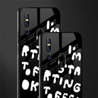 starting to feel okay glass case for vivo v15 image-2