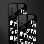 starting to feel okay glass case for vivo v15 pro image-2