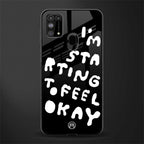 starting to feel okay glass case for samsung galaxy m31 image