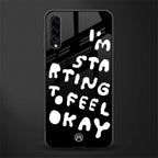 starting to feel okay glass case for samsung galaxy a70s image
