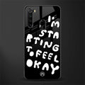 starting to feel okay glass case for redmi note 8 image