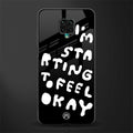 starting to feel okay glass case for redmi note 9 pro image