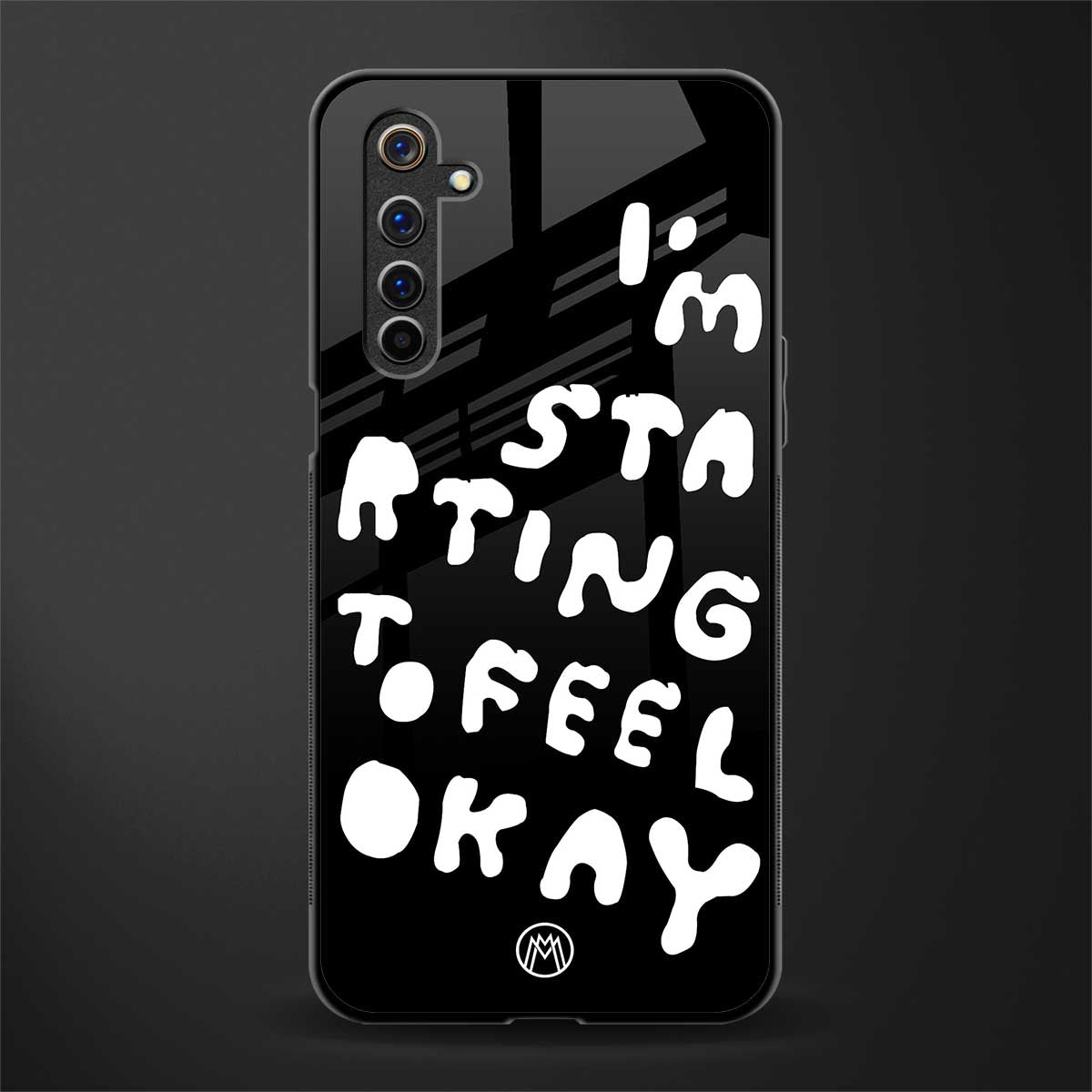 starting to feel okay glass case for realme 6 pro image