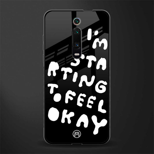 starting to feel okay glass case for redmi k20 image