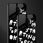 starting to feel okay glass case for samsung galaxy s9 plus image-2