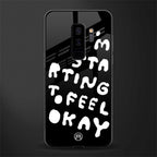 starting to feel okay glass case for samsung galaxy s9 plus image