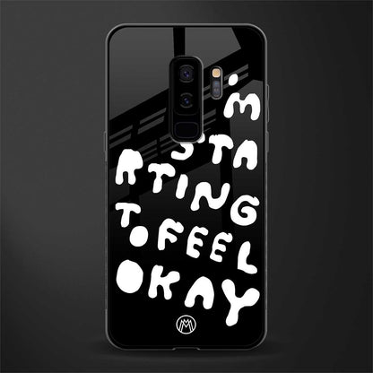 starting to feel okay glass case for samsung galaxy s9 plus image