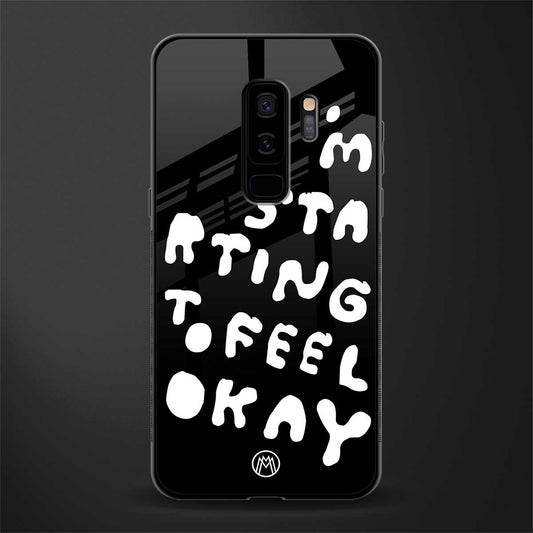 starting to feel okay glass case for samsung galaxy s9 plus image