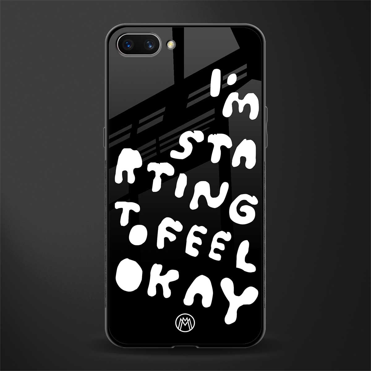 starting to feel okay glass case for realme c1 image