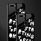 starting to feel okay glass case for oppo a12 image-2
