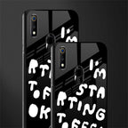 starting to feel okay glass case for realme 3 pro image-2