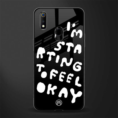 starting to feel okay glass case for realme 3 pro image