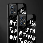 starting to feel okay glass case for realme 9 4g image-2