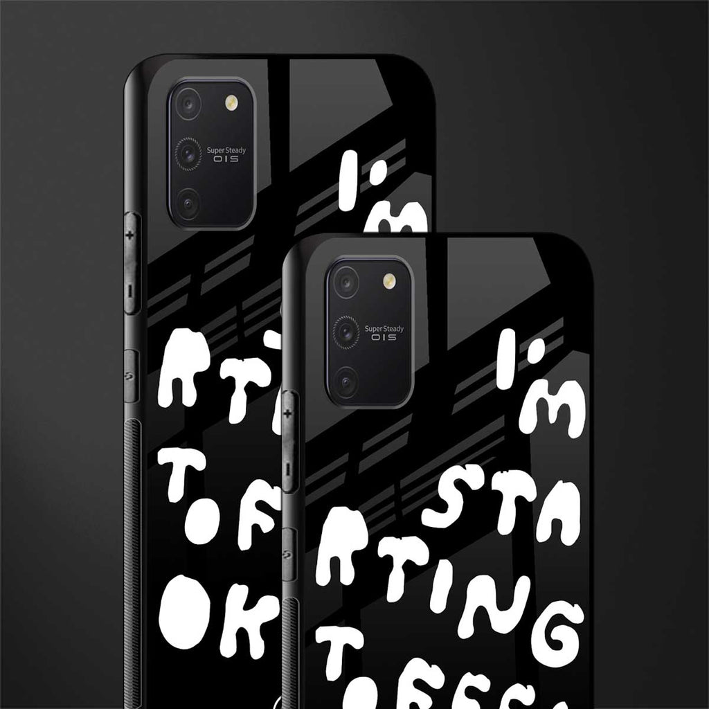 starting to feel okay glass case for samsung galaxy s10 lite image-2