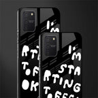 starting to feel okay glass case for samsung galaxy s10 lite image-2