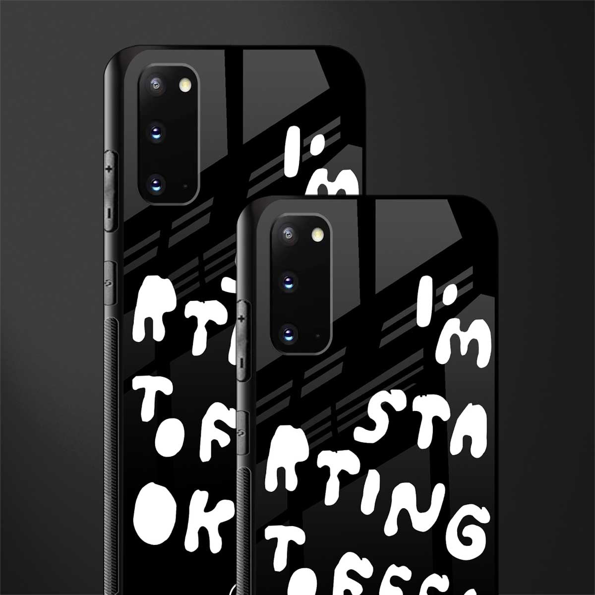 starting to feel okay glass case for samsung galaxy s20 image-2