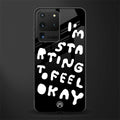 starting to feel okay glass case for samsung galaxy s20 ultra image
