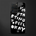 starting to feel okay glass case for samsung galaxy s20 ultra image
