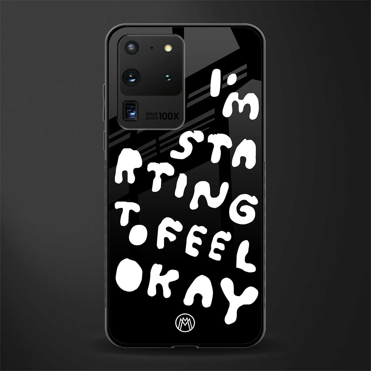 starting to feel okay glass case for samsung galaxy s20 ultra image