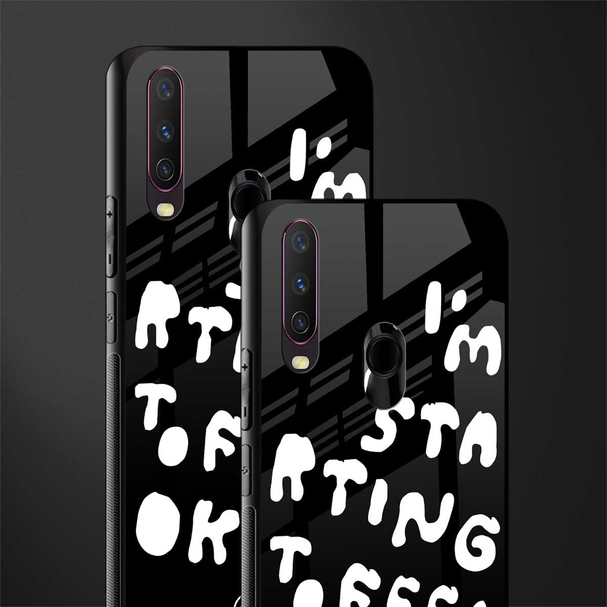 starting to feel okay glass case for vivo y12 image-2